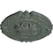 Ekena Millwork Southampton Ceiling Medallion (Fits Canopies up to 2 3/4"), 16 3/8"OD x 1 3/4"P, Cloud Burst Crackle CM17SOCBC - alternate 4